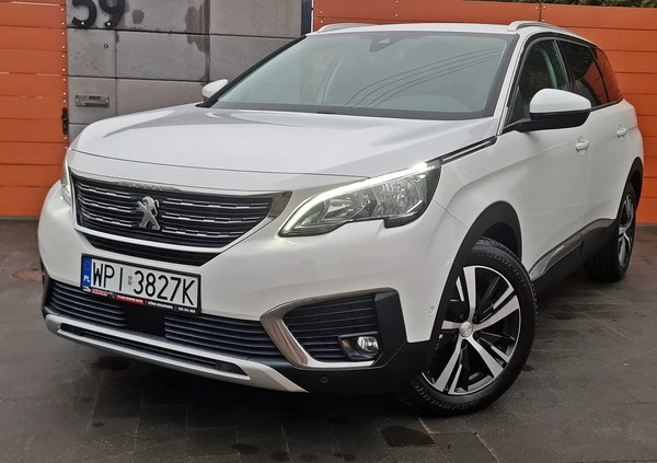 Peugeot 5008 cena 69999 przebieg: 175000, rok produkcji 2018 z Ślesin małe 326